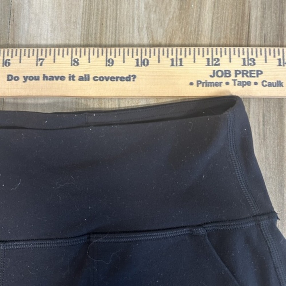 Lululemon Stretch High Rise Jogger Size 6X27.5 Black Casual Yoga Athleisure Nulu - Picture 4 of 7
